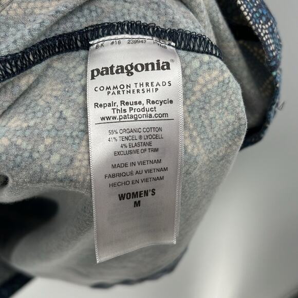 Patagonia Women's Casual Tank Dress - Blue Multi - Medium - Picture 6 of 8